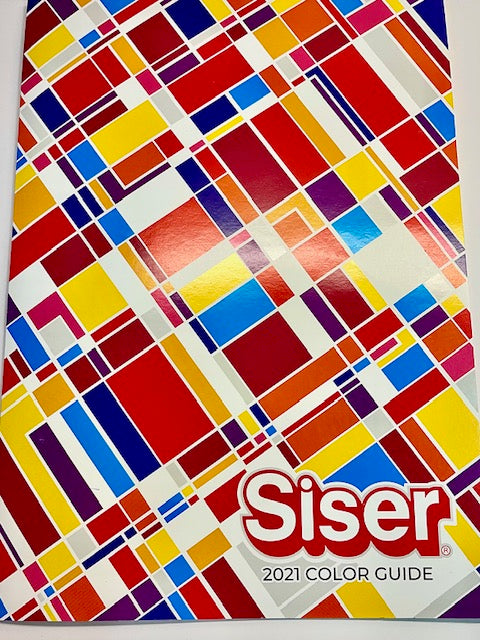 Siser Color Guide– Tech Support Screen Printing Supplies