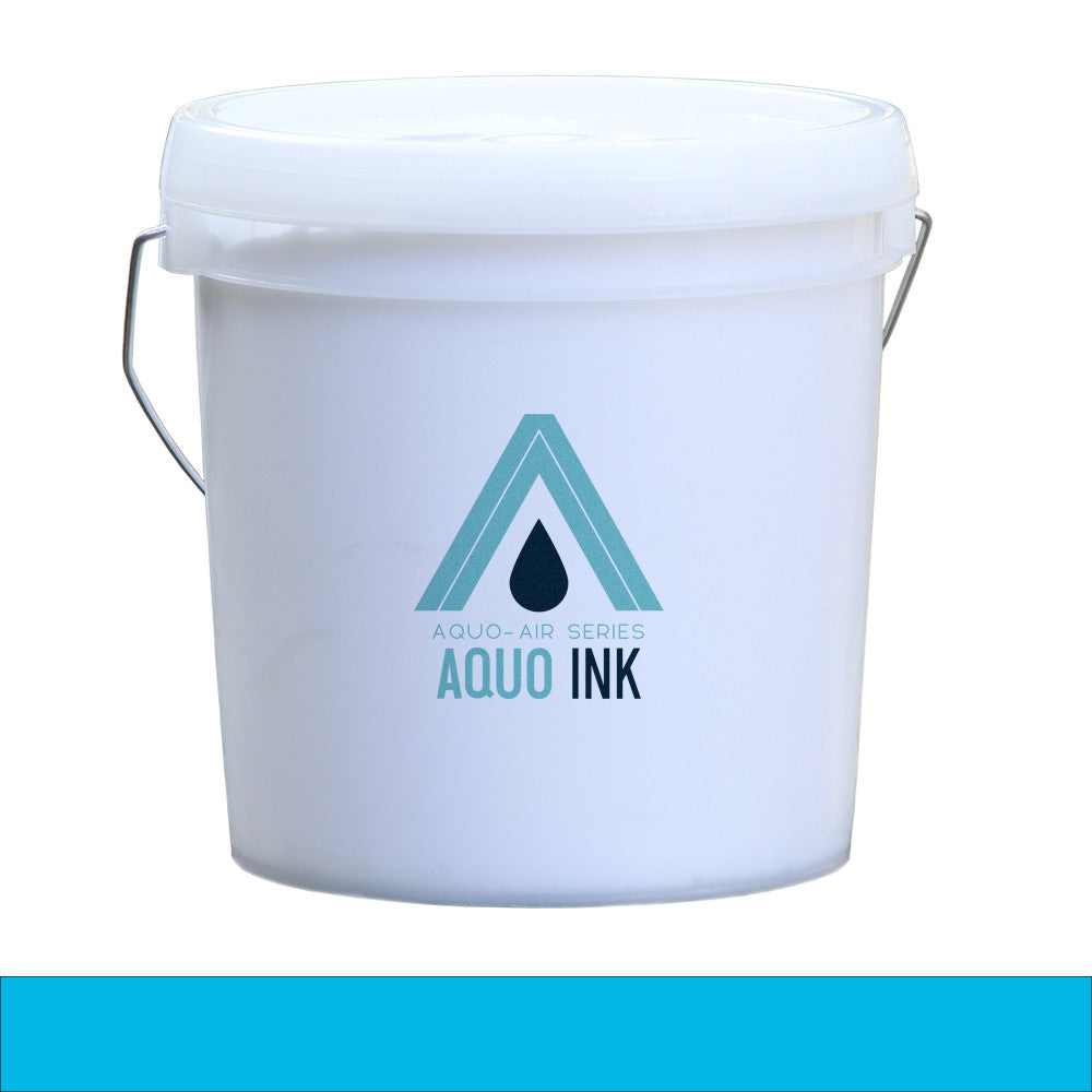 Aquo-Air Fluorescent Blue water-based screen printing ink