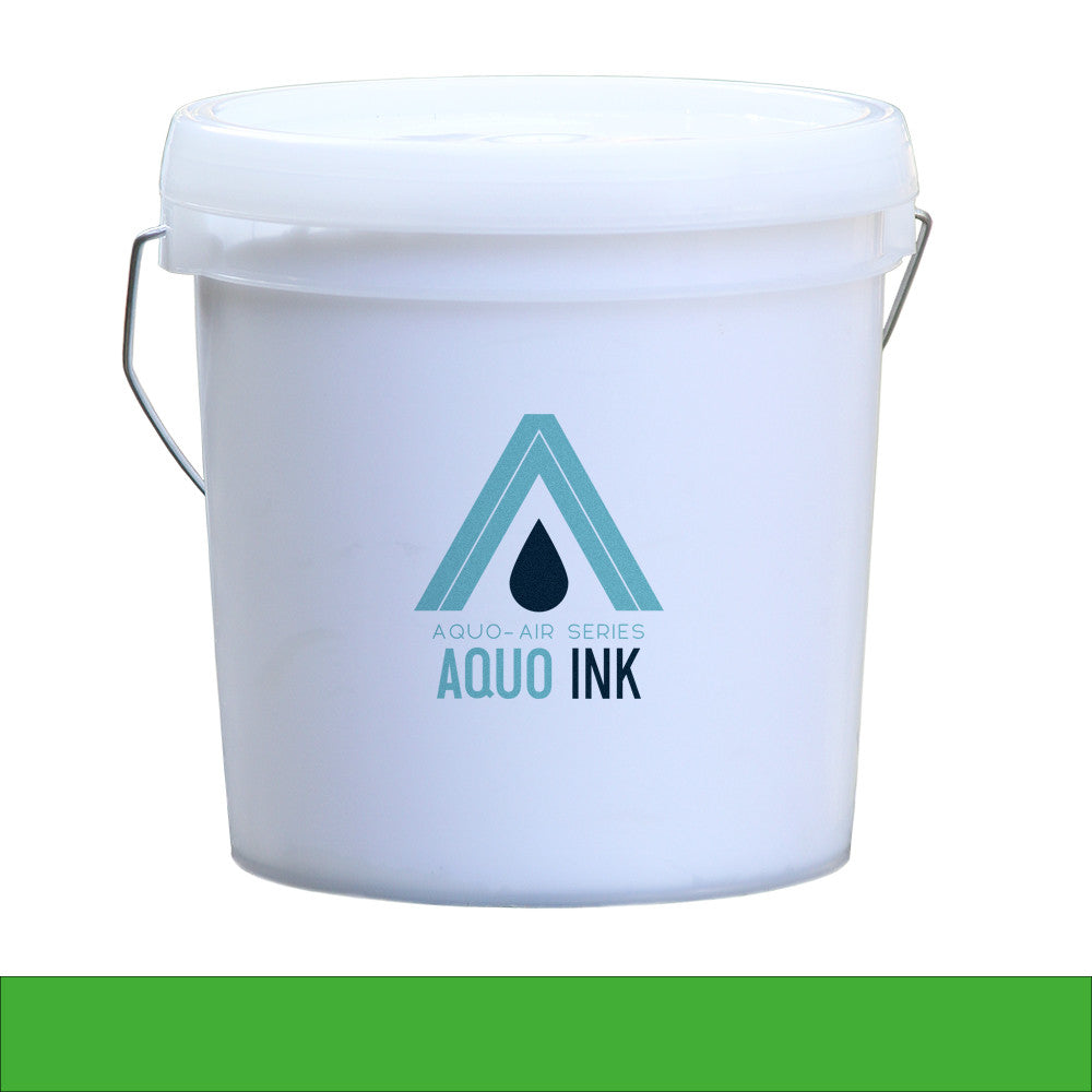 Aquo-Air Fluorescent Green water-based screen printing ink
