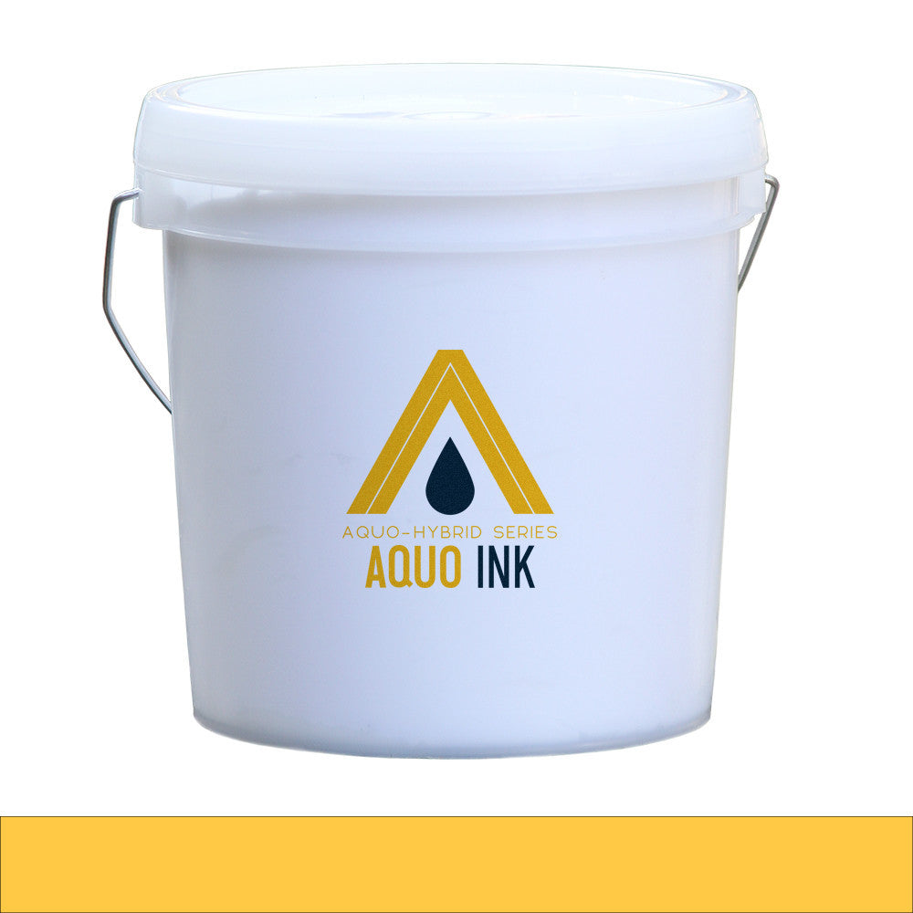 Aquo-Hybrid Golden Yellow water-based screen printing ink