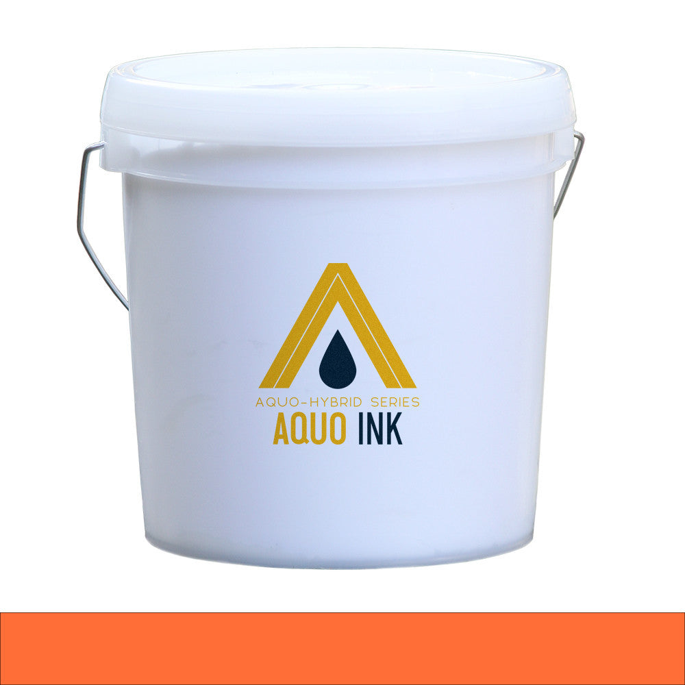 Aquo-Hybrid Orange water-based screen printing ink