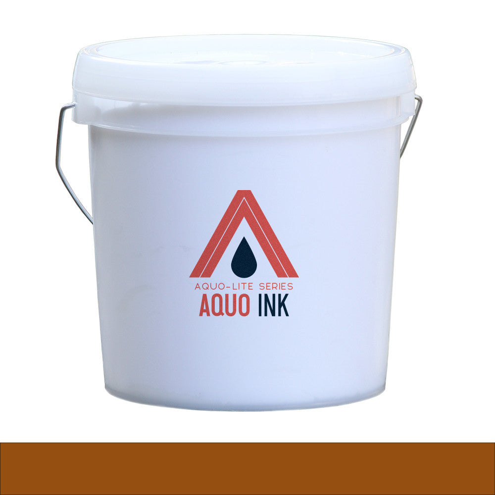 Aquo-Lite Brown water-based screen printing ink