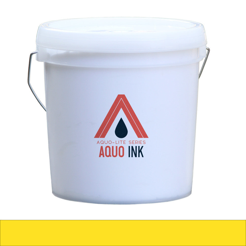 Aquo-Lite Yellow water-based screen printing ink