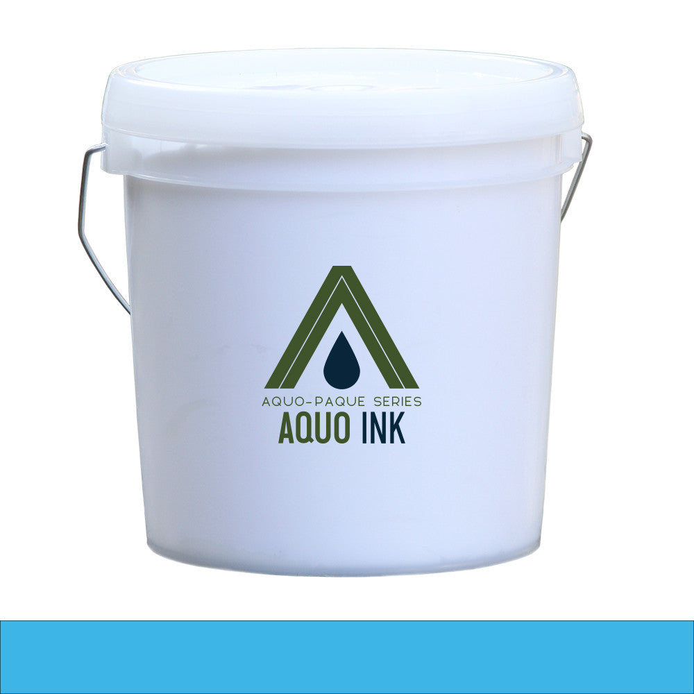 Aquo-Paque Fluorescent Blue water-based screen printing ink