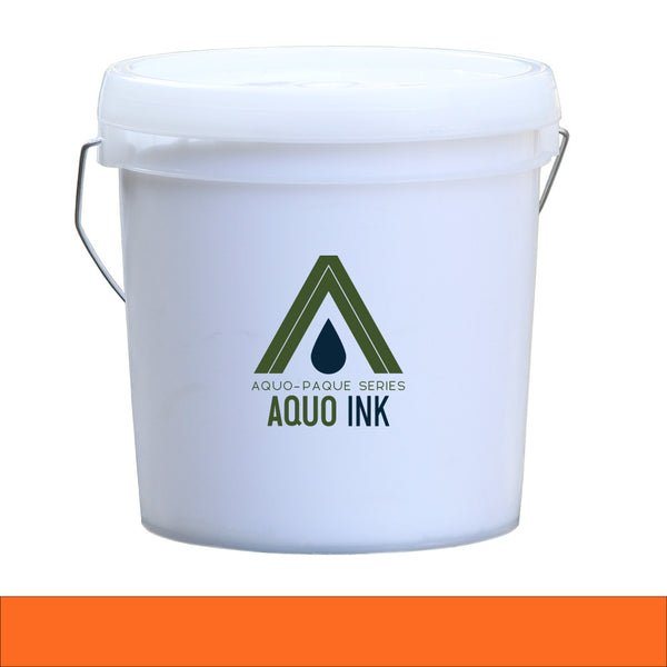 Aquo-Paque Fluorescent Orange water-based screen printing ink