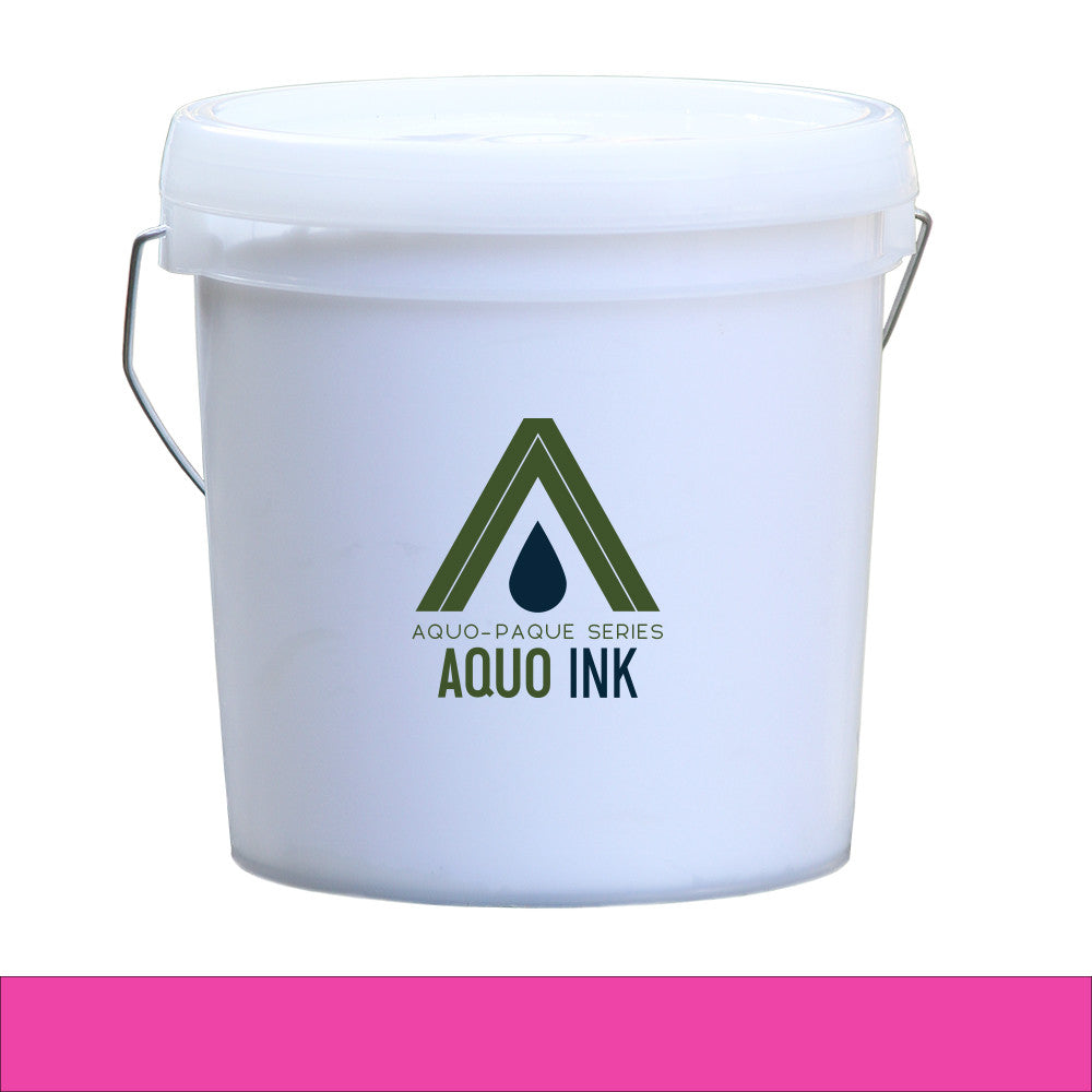Aquo-Paque Fluorescent Pink water-based screen printing ink