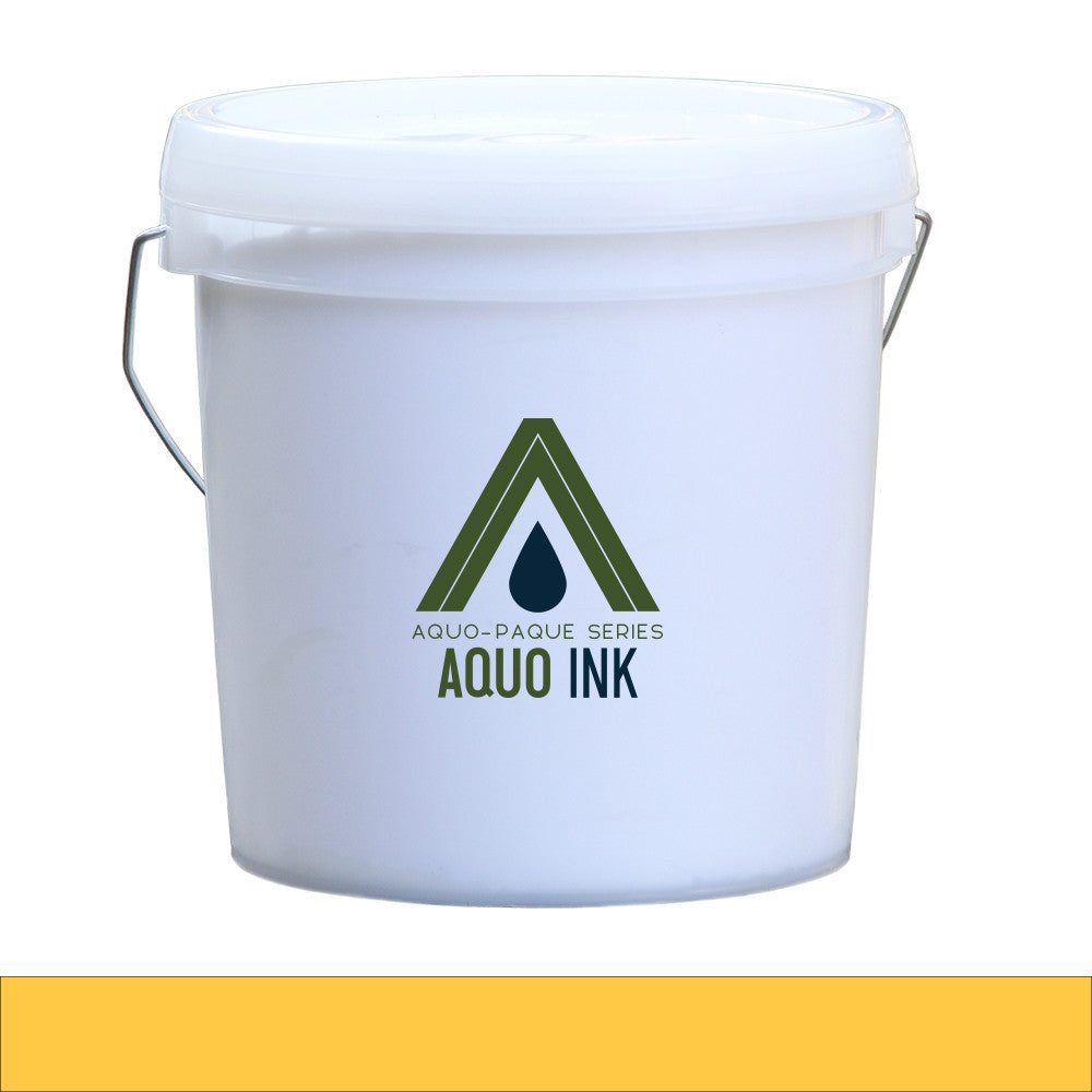 Aquo-Paque Golden Yellow water-based screen printing ink
