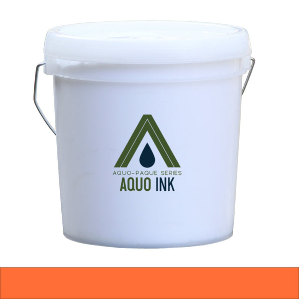 Aquo-Paque Orange water-based screen printing ink