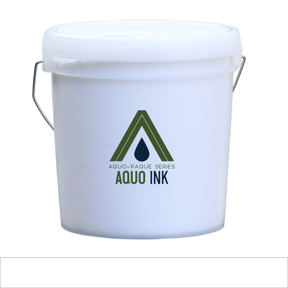 Aquo-Paque Super White water-based screen printing ink